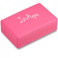 Блок для йоги INDIGO 6011 HKYB 22,8 х15,2 х7,6 см Цикламеновый